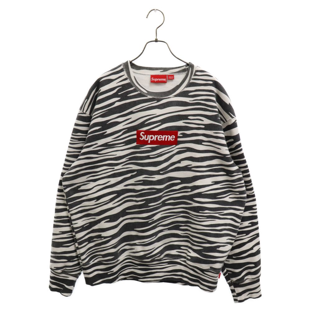 supreme トレーナー Supreme Washed Box Logo Crewneck L