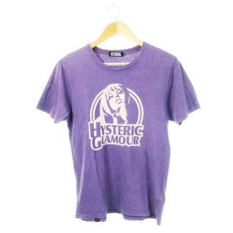 送料無料【HYSTERIC GLAMOUR】ガールプリント/ロングカットソー