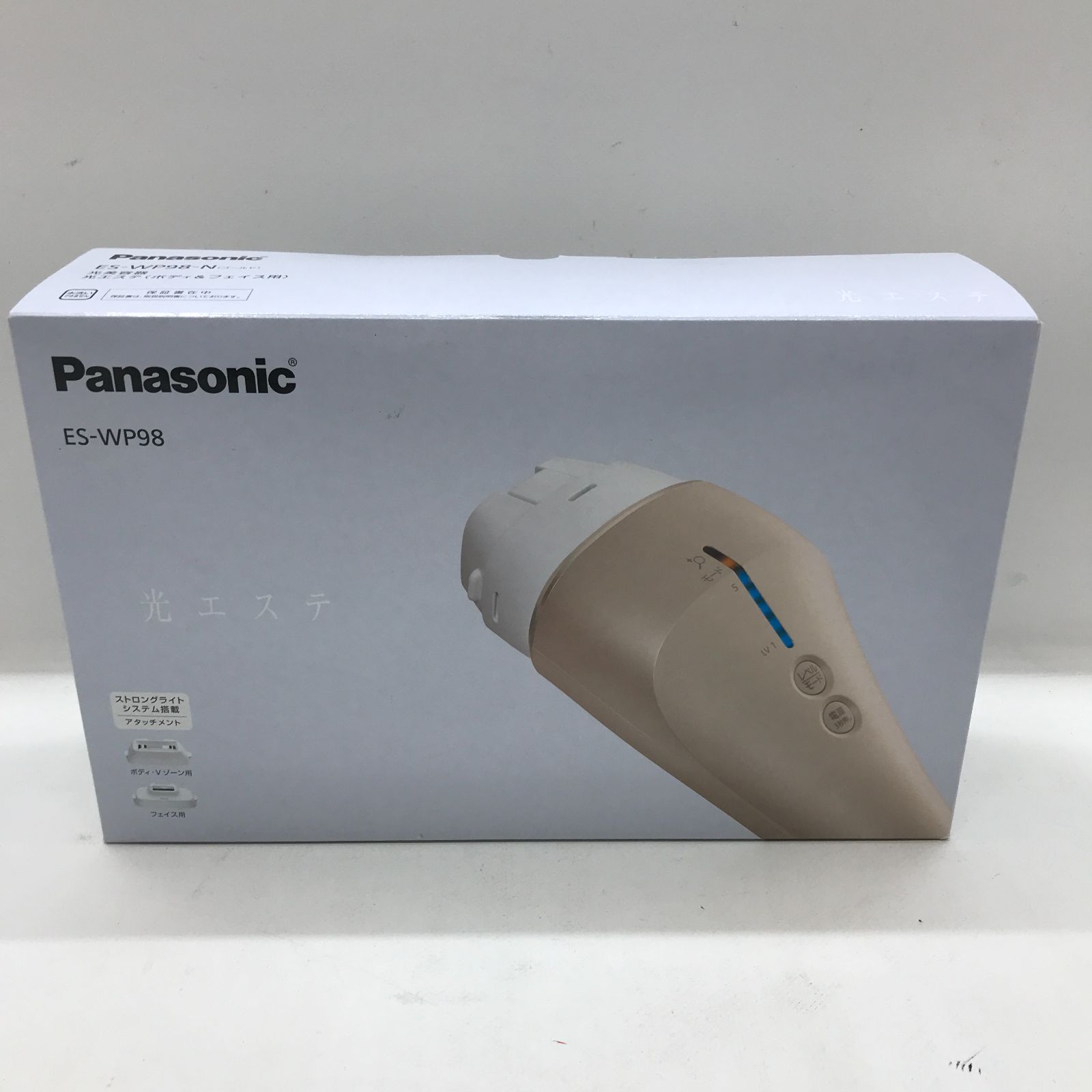 【新品未使用】Panasonic  ES-WP98-N ゴールド美容健康