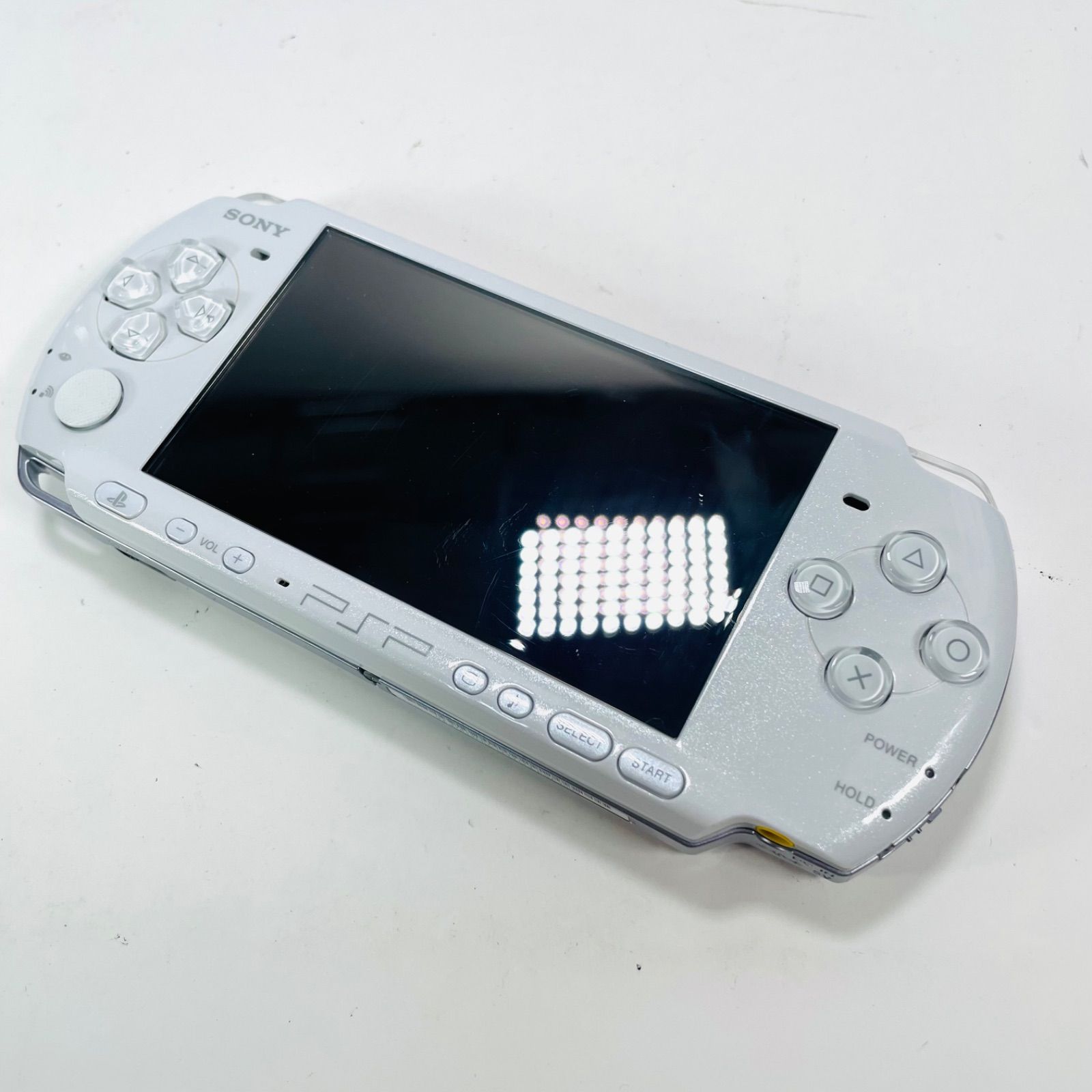 SONY PSP-3000 パールホワイト PSP3000 本体 バッテリー互換品