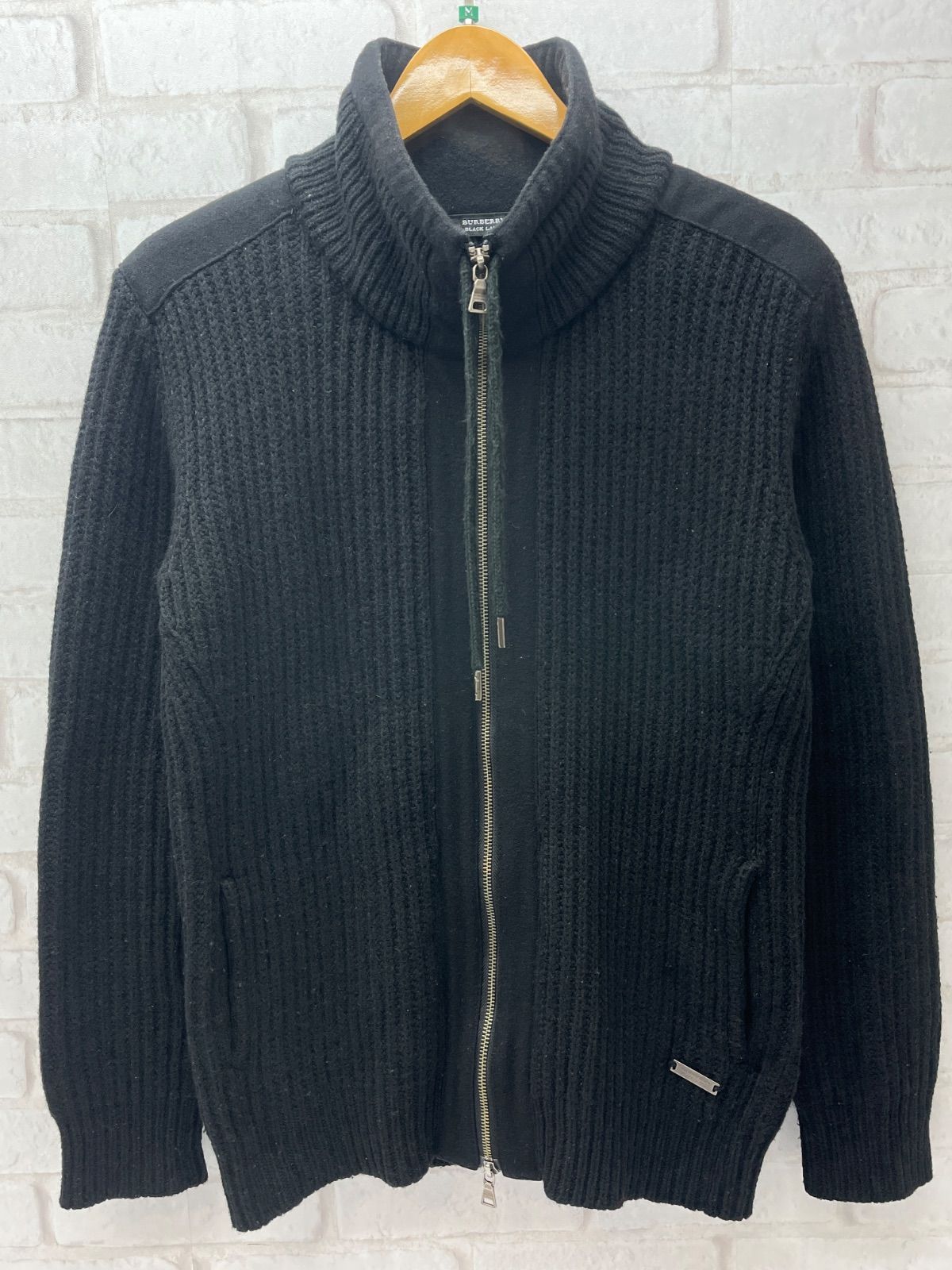 BURBERRY バーバリー BLACK LABEL タートルネック ジップ