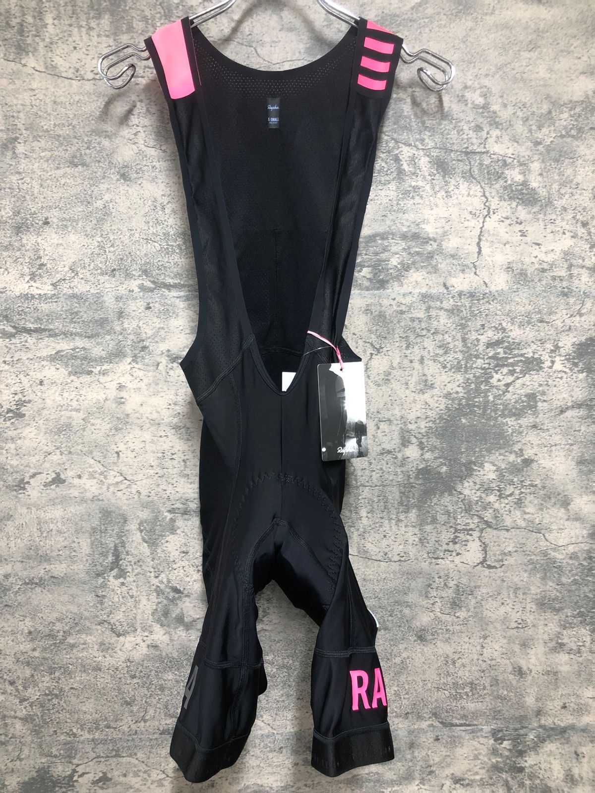 JE248 ラファ Rapha PRO TEAM THERMAL BIB SHORTS ビブショーツ ブラック XS 裏起毛