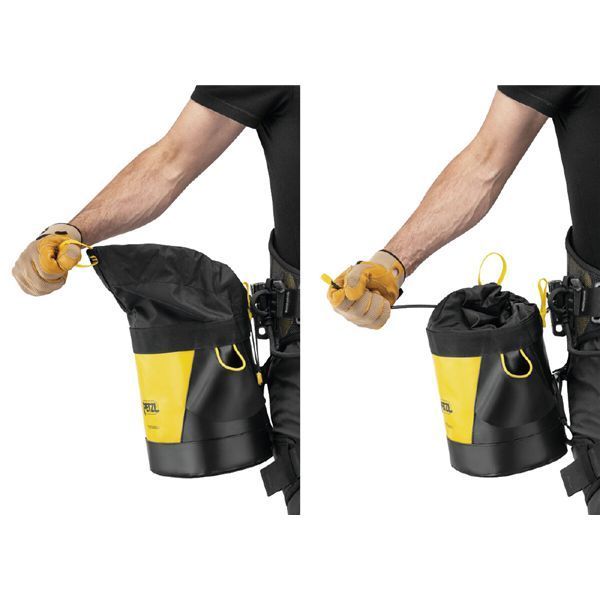 PETZL ぺツル ツールバッグ 6L イエロー ブラック S047BA02