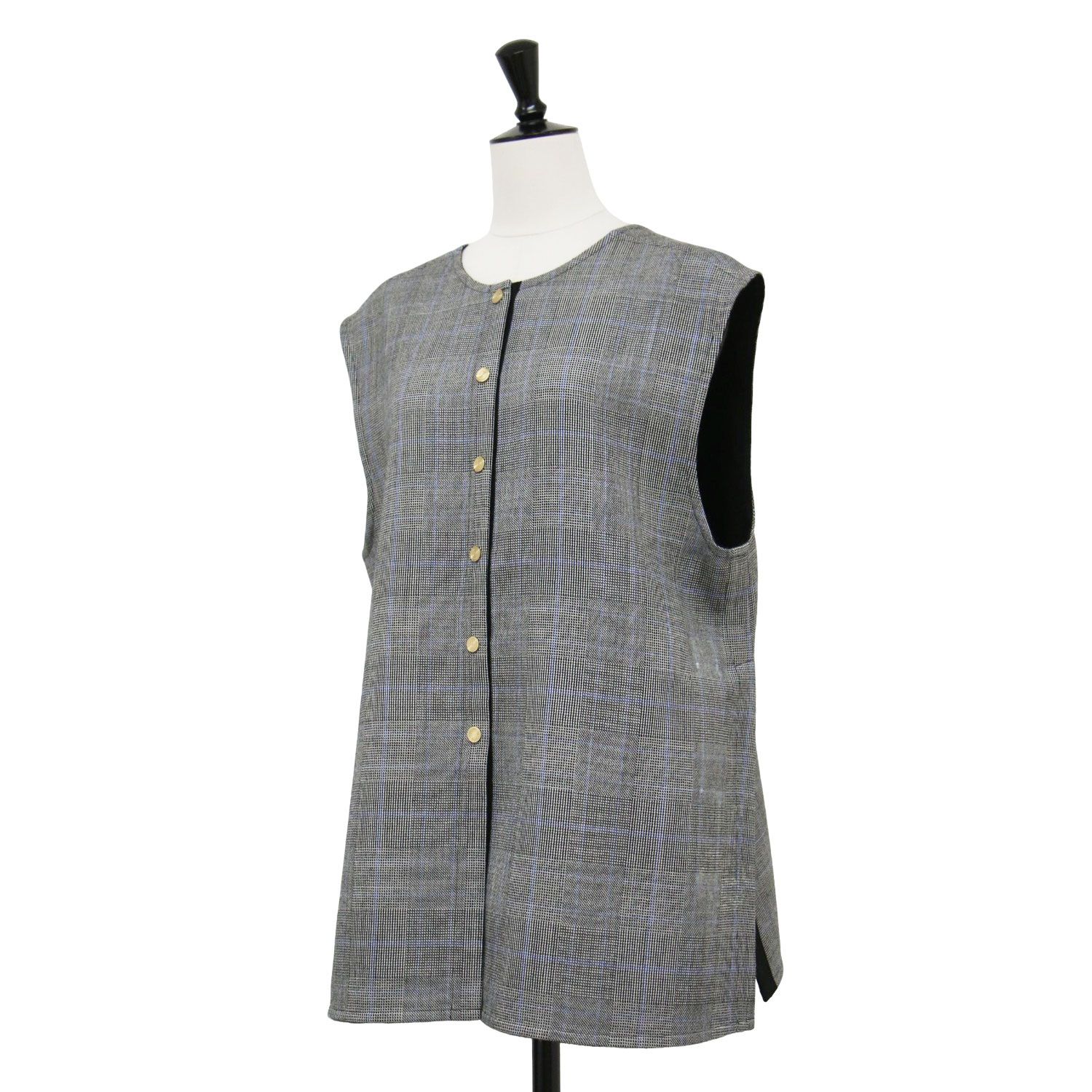 TOMORROWLAND collection トゥモローランド ベスト グレー系×ブラック