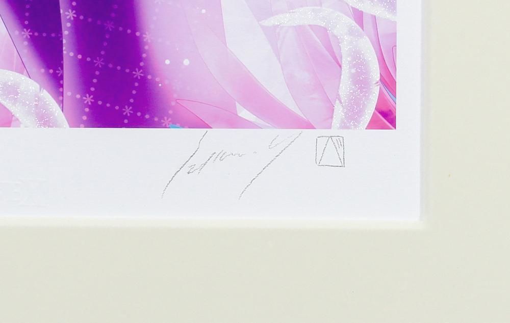 てぃんくる 小夜鳴鳥DX 直筆サイン入り 真作】【WISH】てぃんくる「小夜鳴鳥 DX」ミクスドメディア 約20