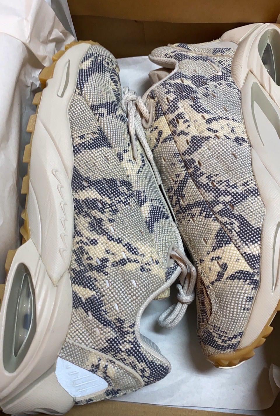 NOCTA × Nike Hot Step Air Terra "Light Bone/Snakeskin" ノクタ × ナイキ ホット ステップ エアテラ "ライトボーン/スネークスキン"(DR0508-001)グレー26.5cm箱付き