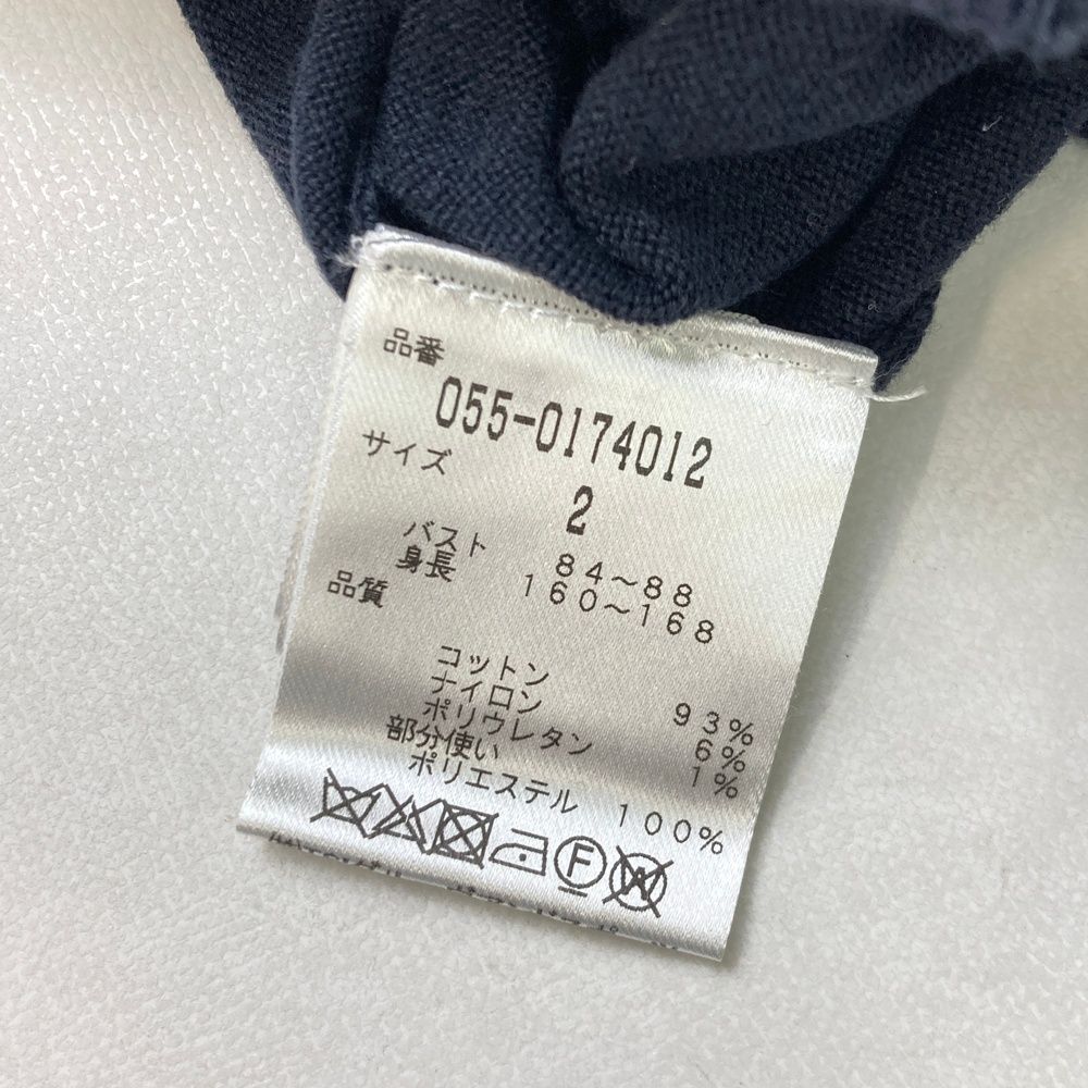 サイズ：2 PEARLY GATES パーリーゲイツ タートルネック 長袖