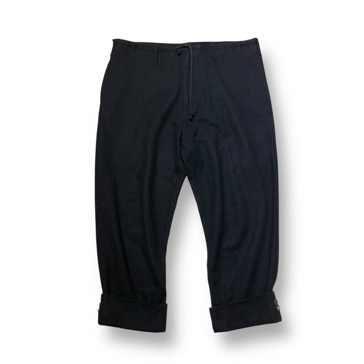 16aw YOHJI YAMAMOTO POUR HOMME Wool Slax 1986 REPLICA ファスナー 