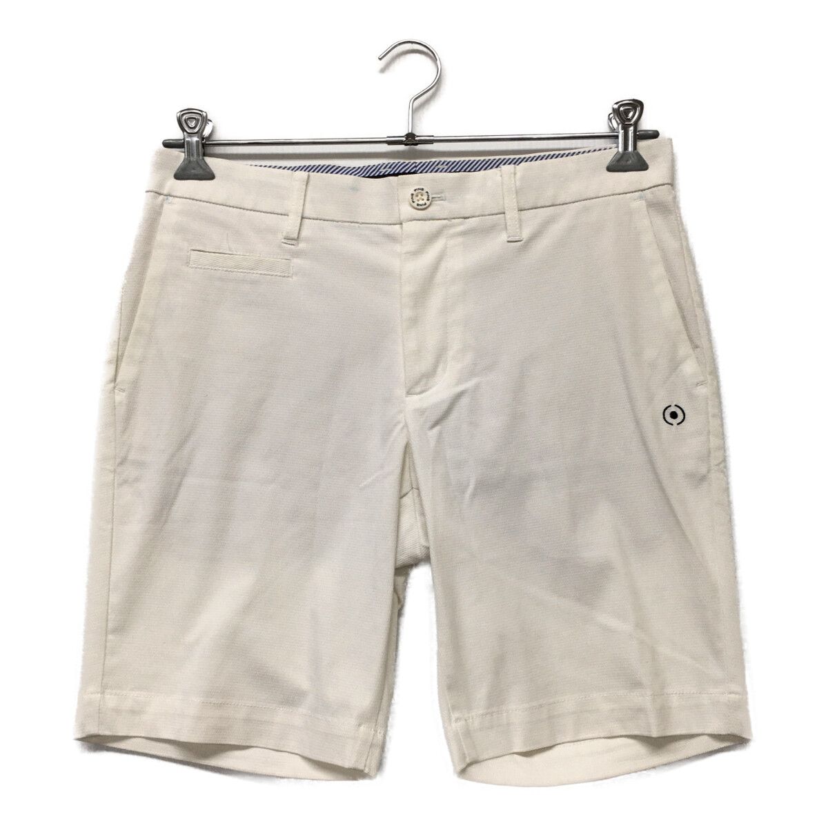 中古 メンズ ピン PING ハーフパンツ M 白 ホワイト ストレッチ - メルカリ