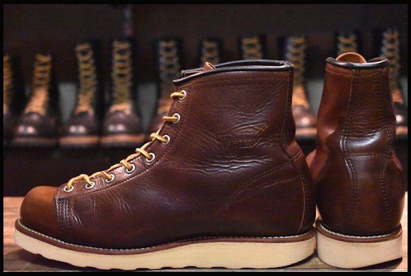 8D 良品 05年】レッドウィング 8815 モンキー 茶 ブラウン ホーウィン