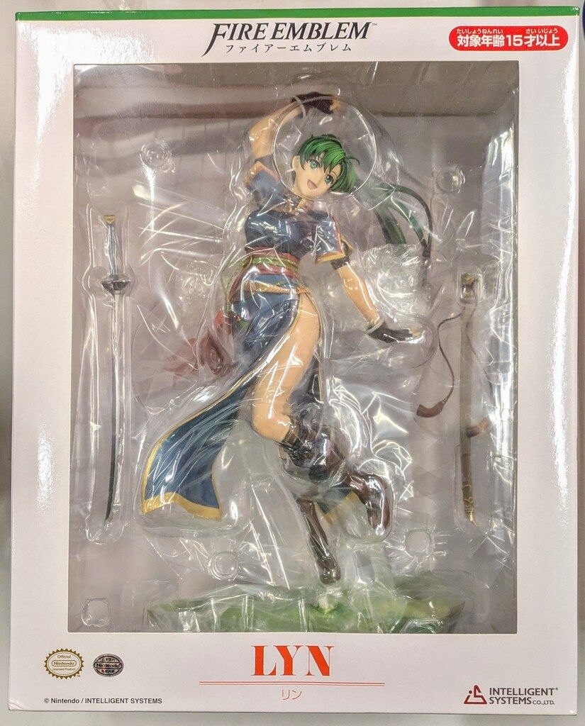 未開封希少品　インテリジェントシステムズ　ファイヤーエンブレム　リン　フィギュア インテリジェントシステムズ ファイアーエムブレム 1/7 リン