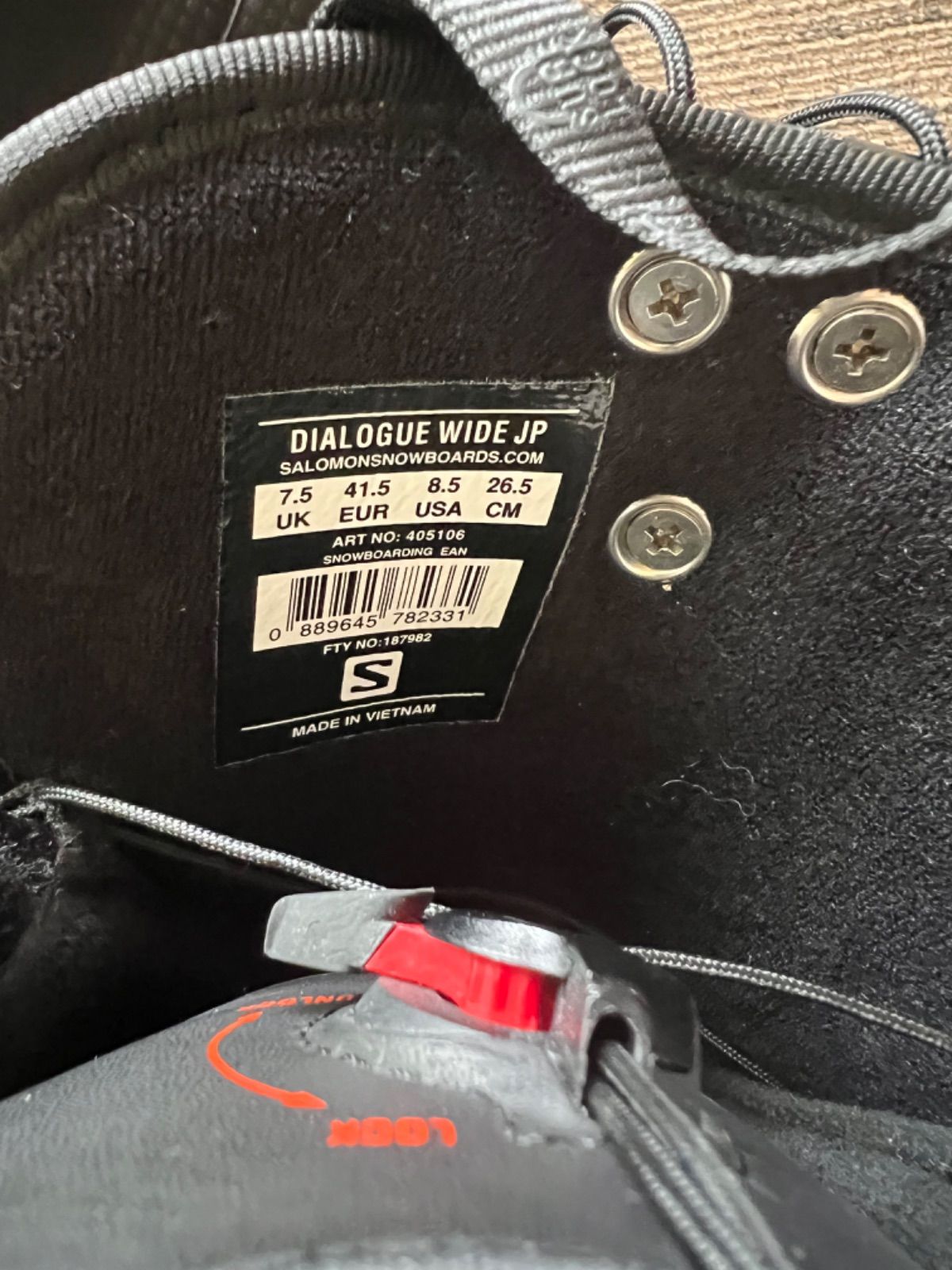 SALOMON サロモン 18-19モデル DIALOGUE WIDE JP 26.5cm
