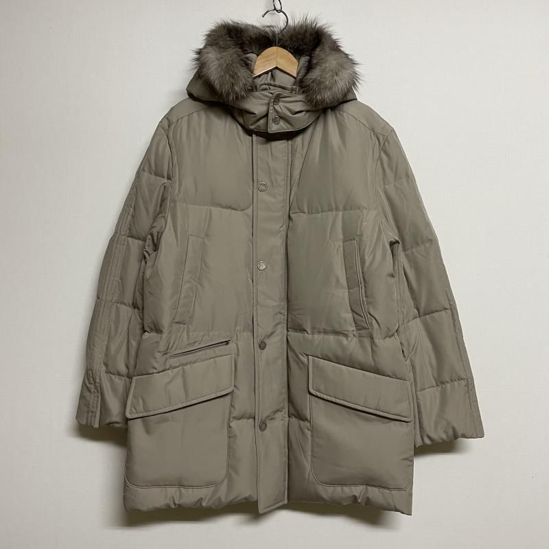 Burberry London ブルーフロストファー 2WAY ロング ダウンジャケット