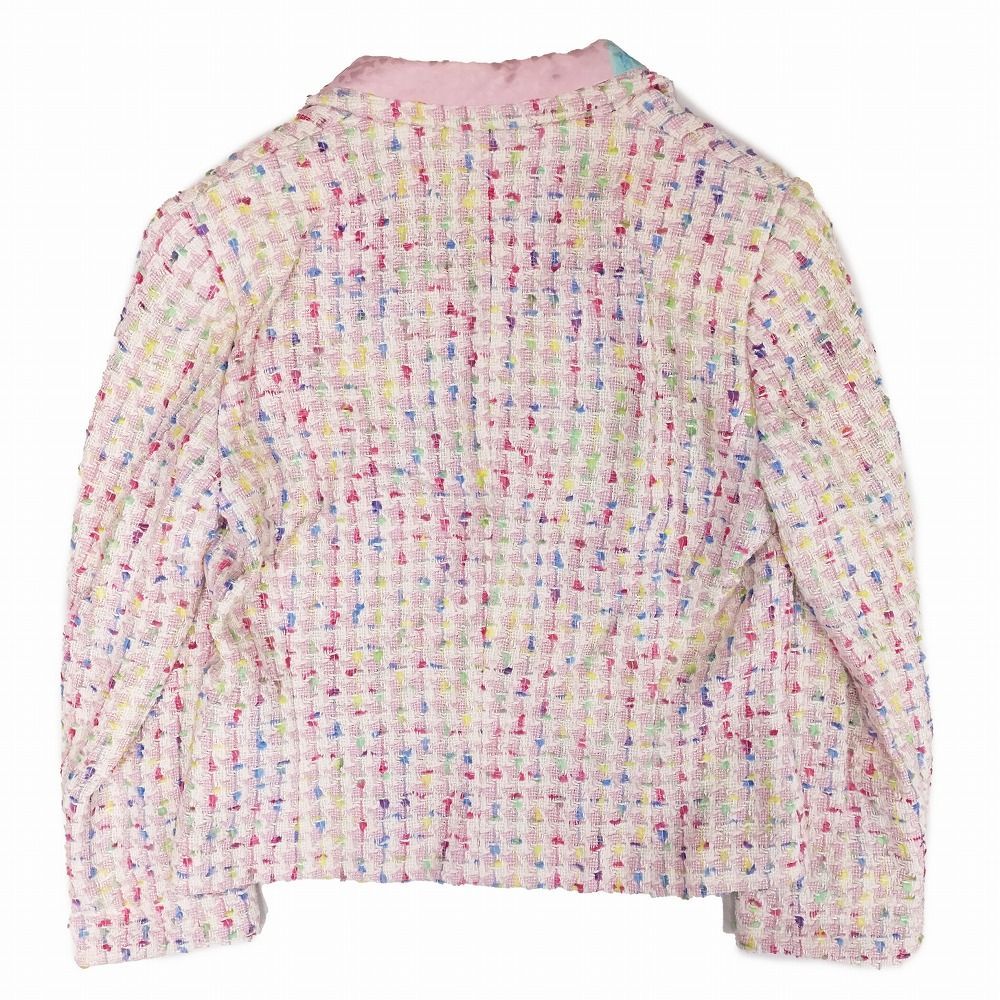 Escada エスカーダ シルク ツイード スーツ セット ジャケット スカート ESCADA エスカーダ カラフル ツイード スカート スーツ