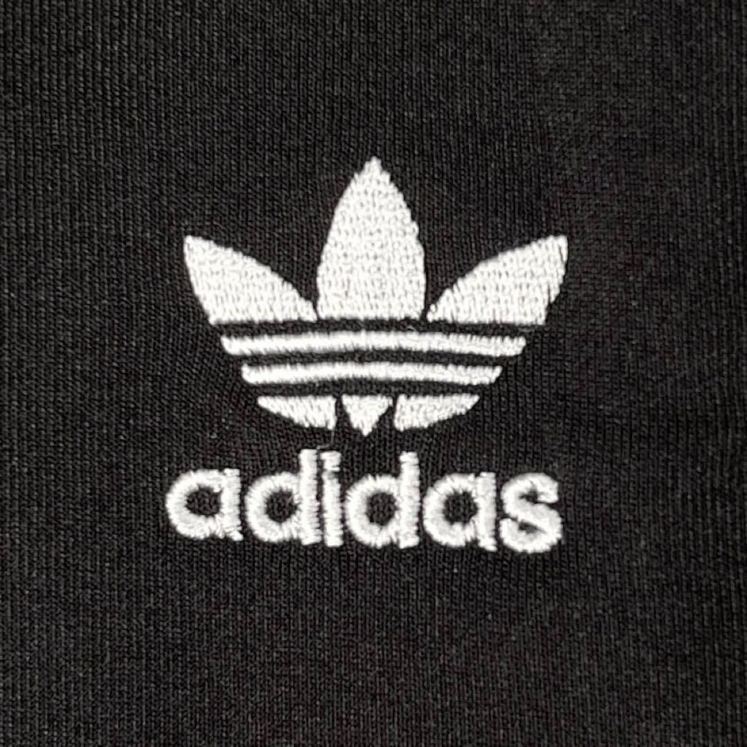 4829 adidas リラックスワイドレッグパンツ ブラック M - メルカリ 