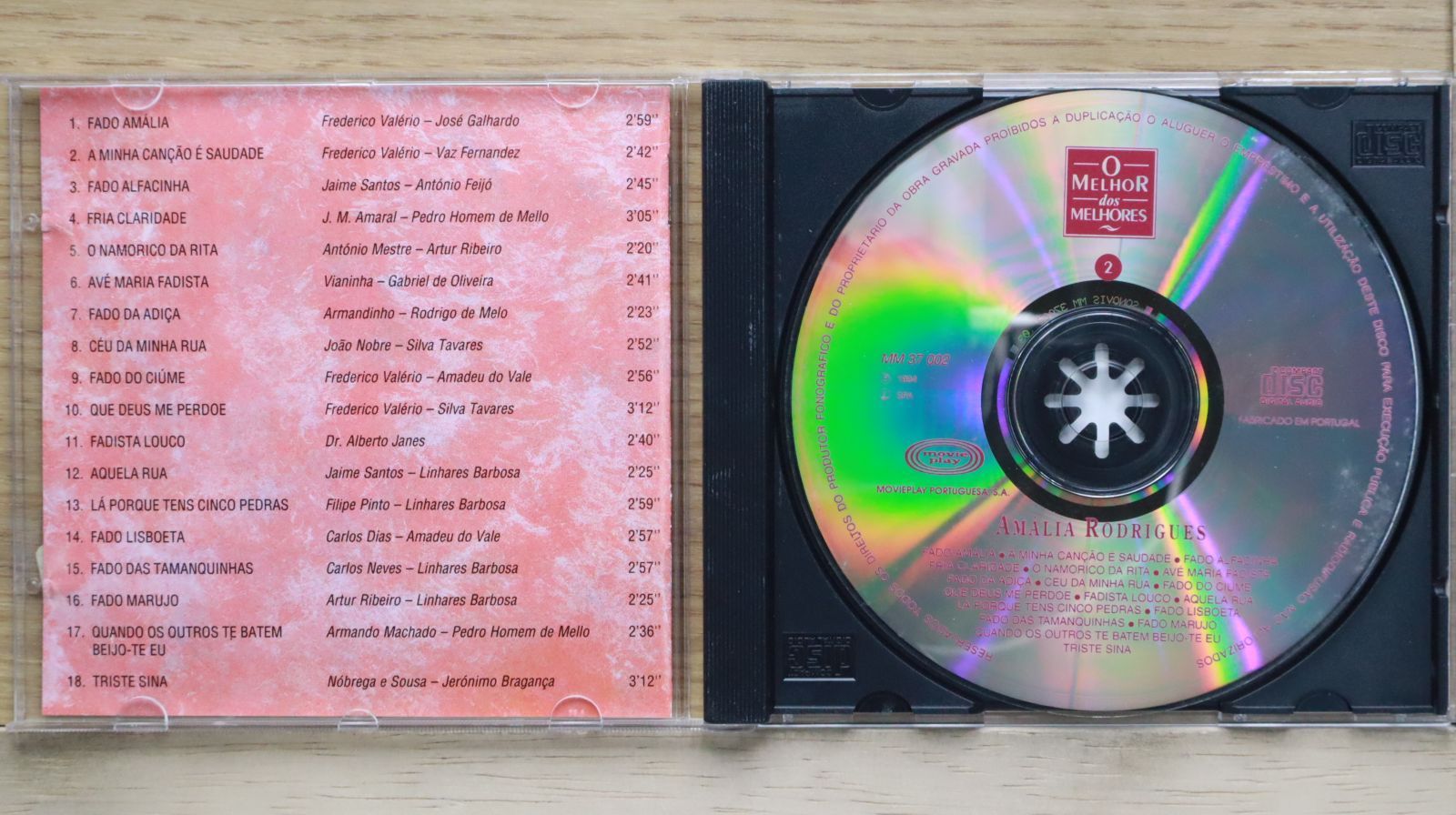 中古CD☆アマリア・ロドリゲス/Rodrigues, Amalia□ Melhor Des