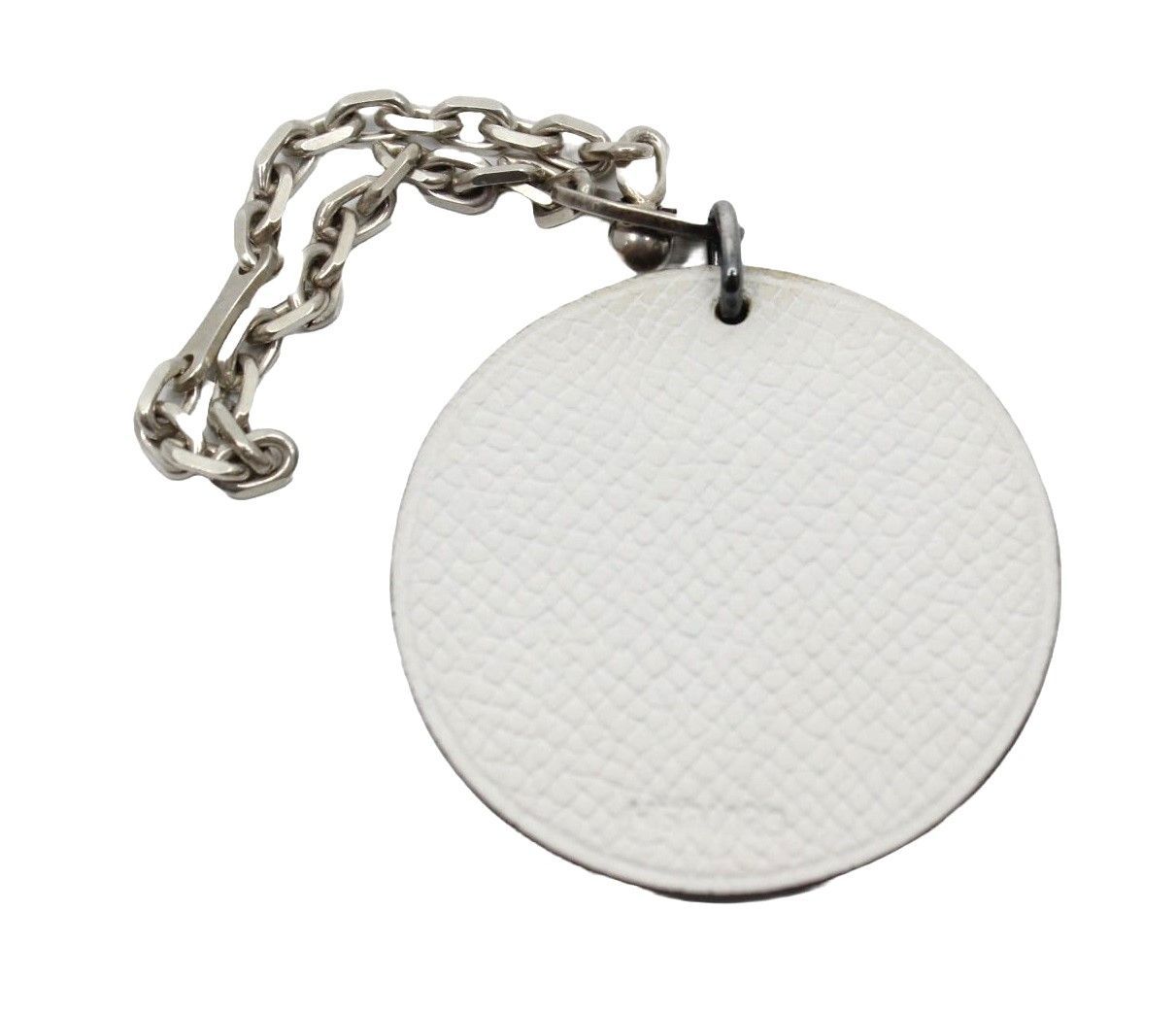 エルメス トナカイ チャーム キーホルダー レザー チェーン シルバー アニマル