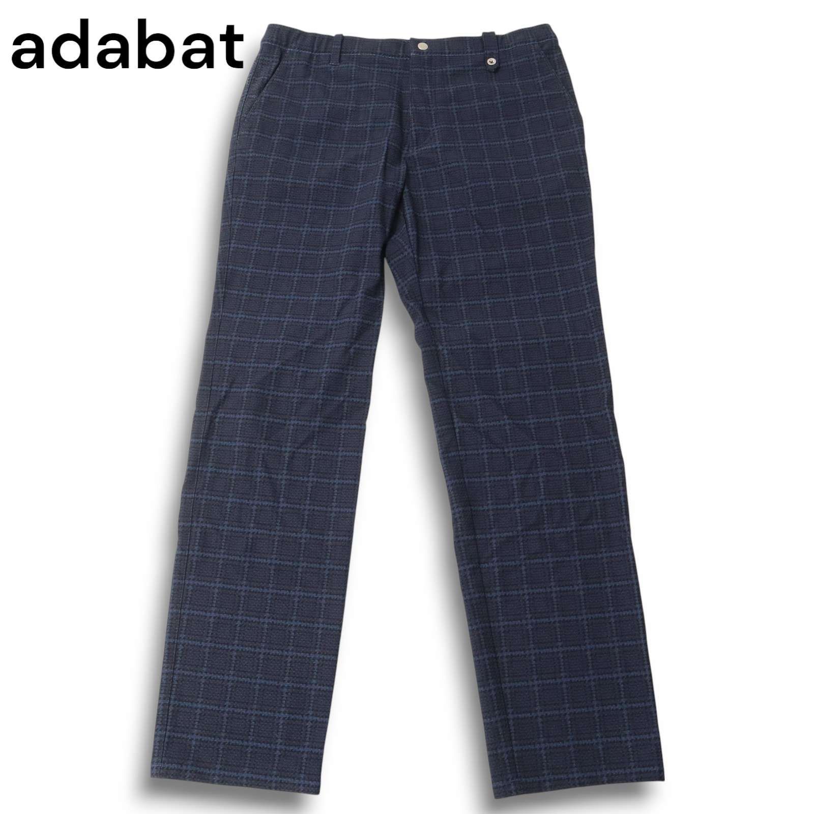 未使用タグ付き adabat パンツ ネイビー ストレッチ 未使用タグ付き adabat パンツ ネイビー ストレッチ