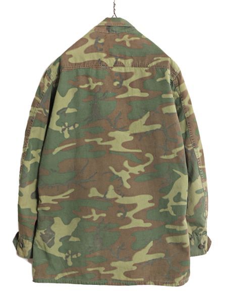 希少60s 米軍実物ジャングルファティーグジャケット3rdモデル　ノンリップ 60s US ARMY Jungle Fatigue 3rd Non Rip 60年代 アメリカ軍