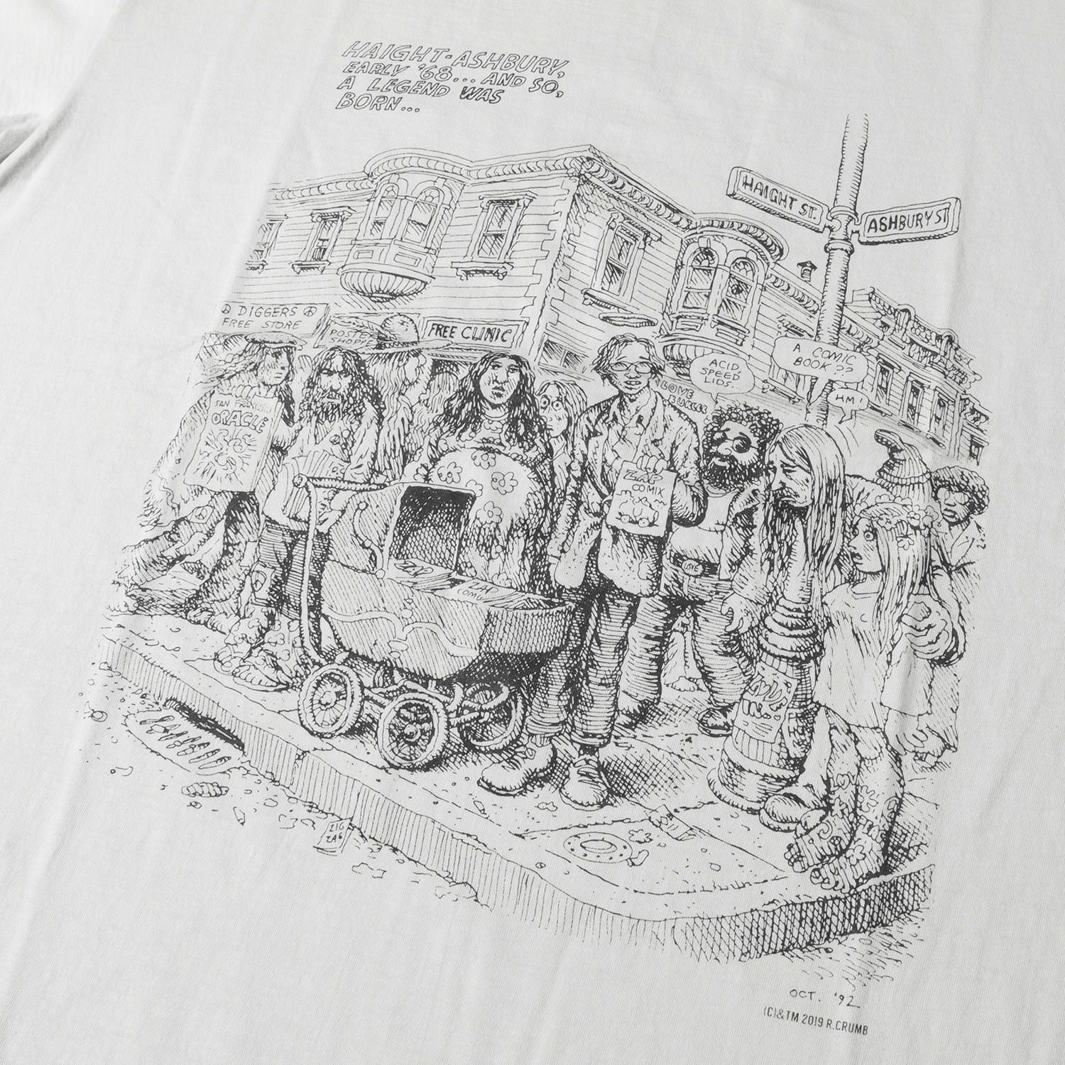 新品 COOTIE クーティー Tシャツ サイズ:L 19SS Robert Crumb イラスト