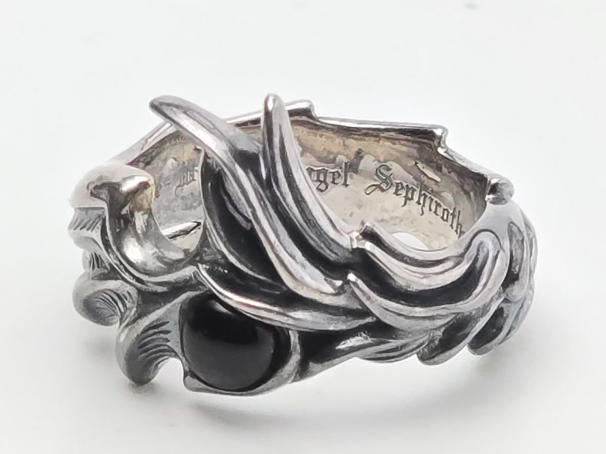 ファイナルファンタジーⅦ セフィロス シルバーリング（黒色ver） スクウェア・エニックス e-STORE on X: 