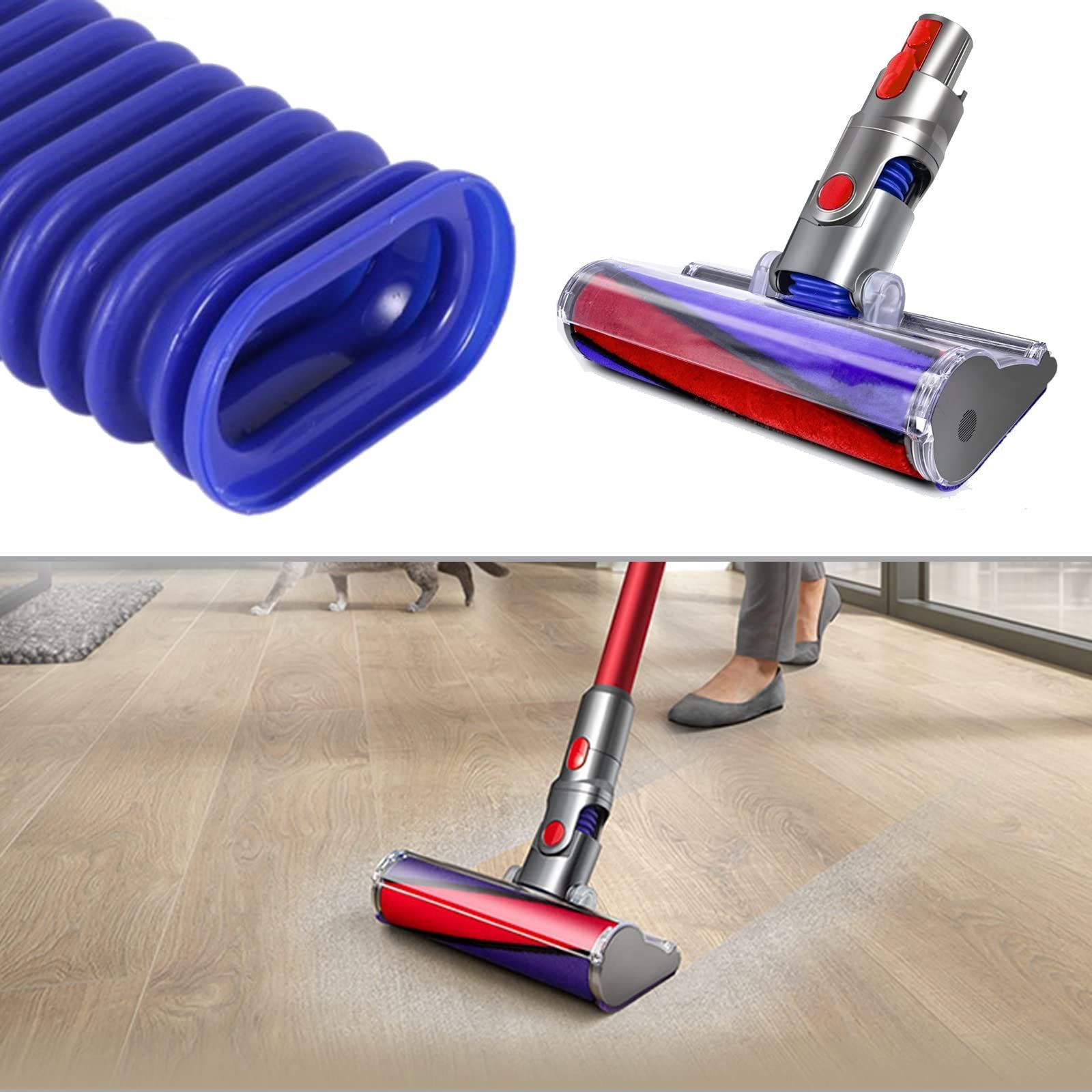 【即日発送】掃除機 お手入れ 組立 分解 交換部品 修理 ドライバー ソフトローラークリーナーサクションホース V11家庭用掃除機 V10