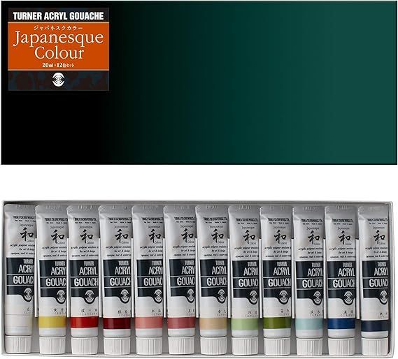 TURNER'S ガラスペイント 12色セット Turner'sガラスペイント