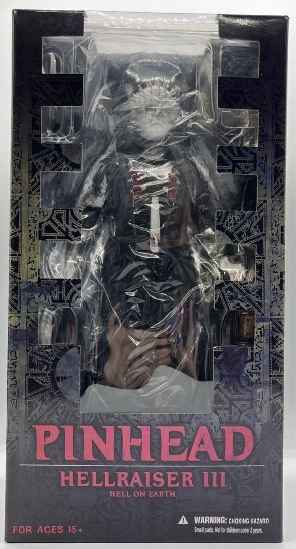 未開封】豆魚雷 ヘルレイザー3 ピンヘッド フィギュア MEZCO メズコ