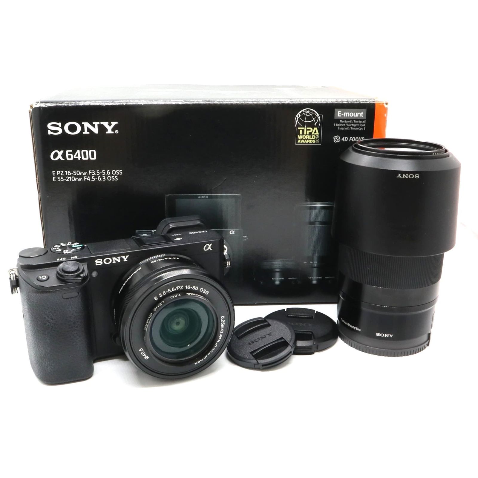 SONY α6400 デジタル一眼レフ+レンズセット レンタル] SONY α6400 ダブルズームレンズキット｜ ミラーレス