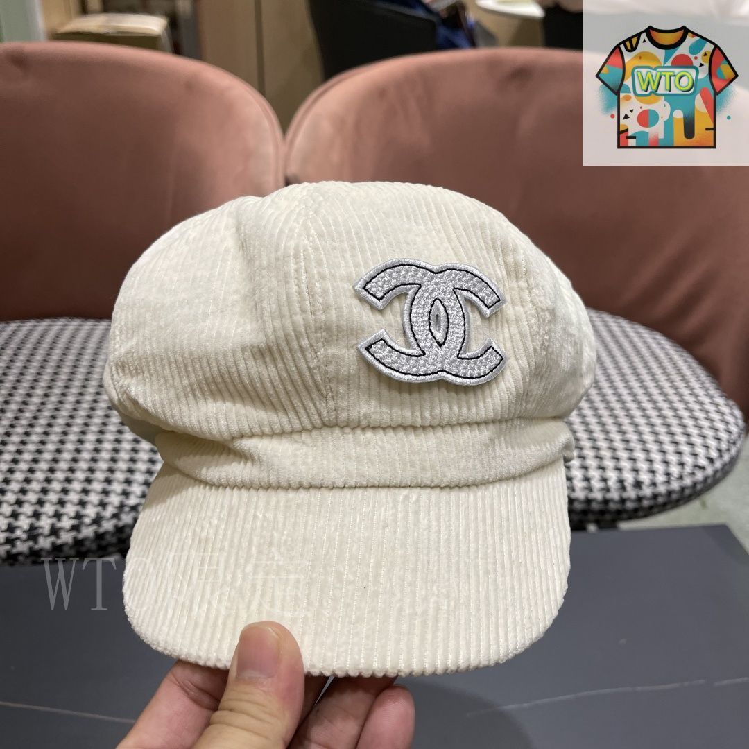 2020 Chanel ベレー帽　新品未使用 ジェニーちゃん着用♡シャネル ベレー帽 (CHANEL/ベレー帽