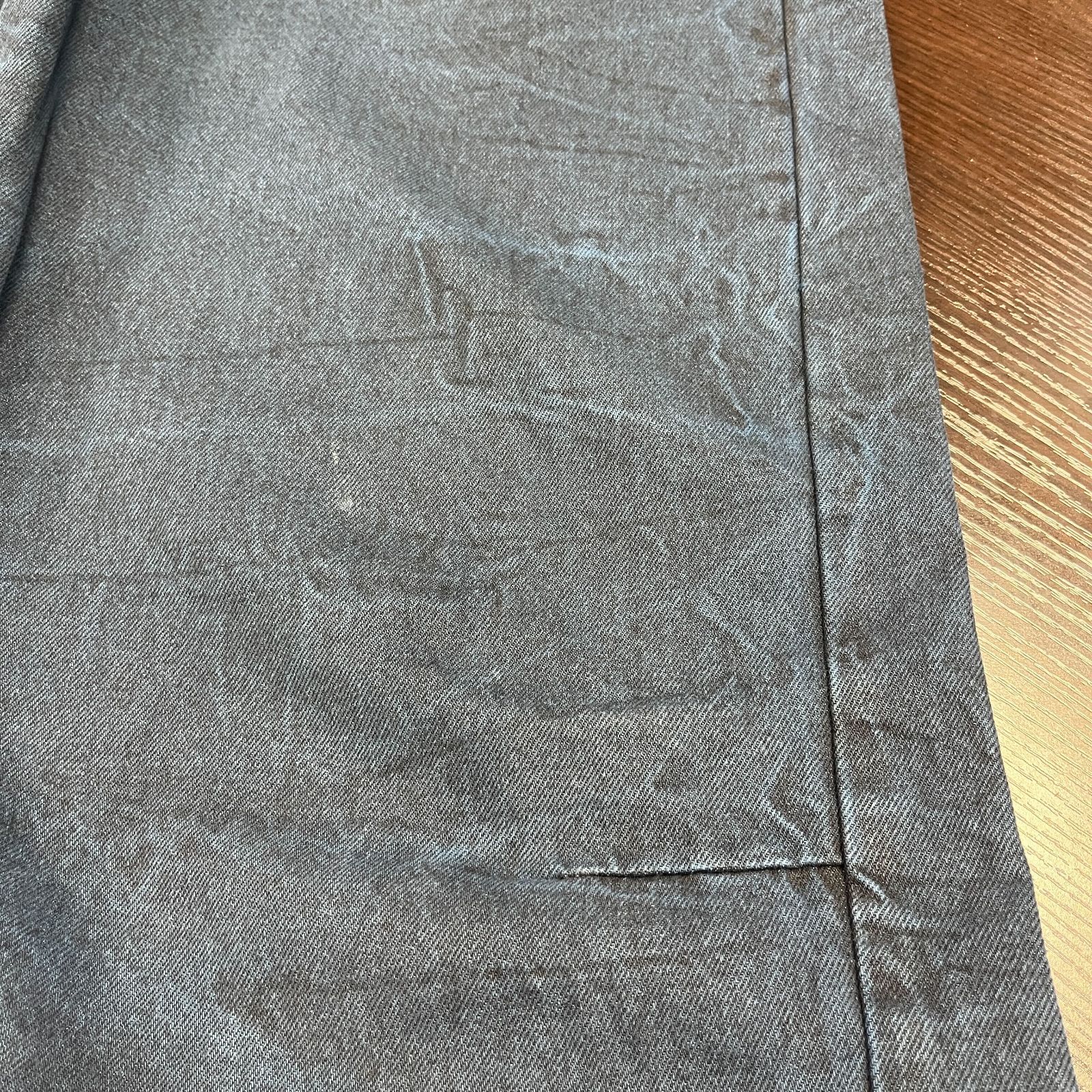 BLESS U (ブレスユー) BU wrinkle crack baggy denim バギーデニム 