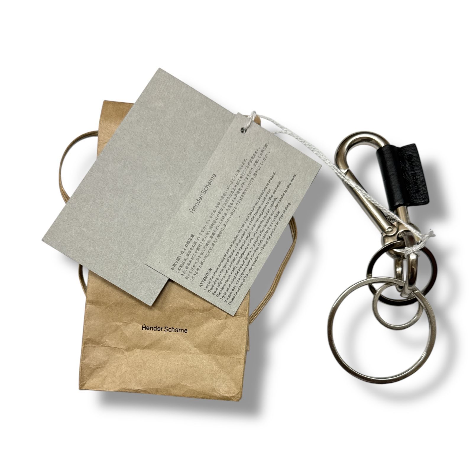参考上代11000円 未使用品 Hender Scheme karabiner カラビナ