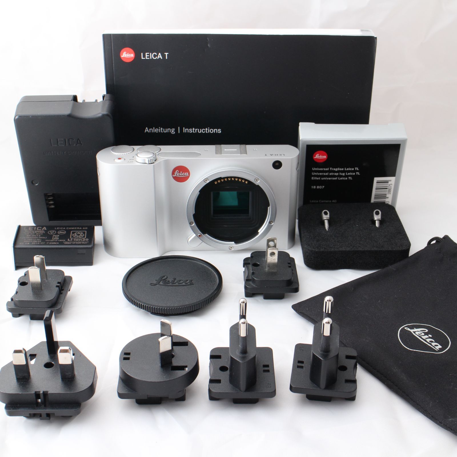 Leica ミラーレス一眼 ライカT Typ 701 ボディ シルバー #413 18181（アウトレット）｜Leica ミラーレス一眼 ライカT Typ 701