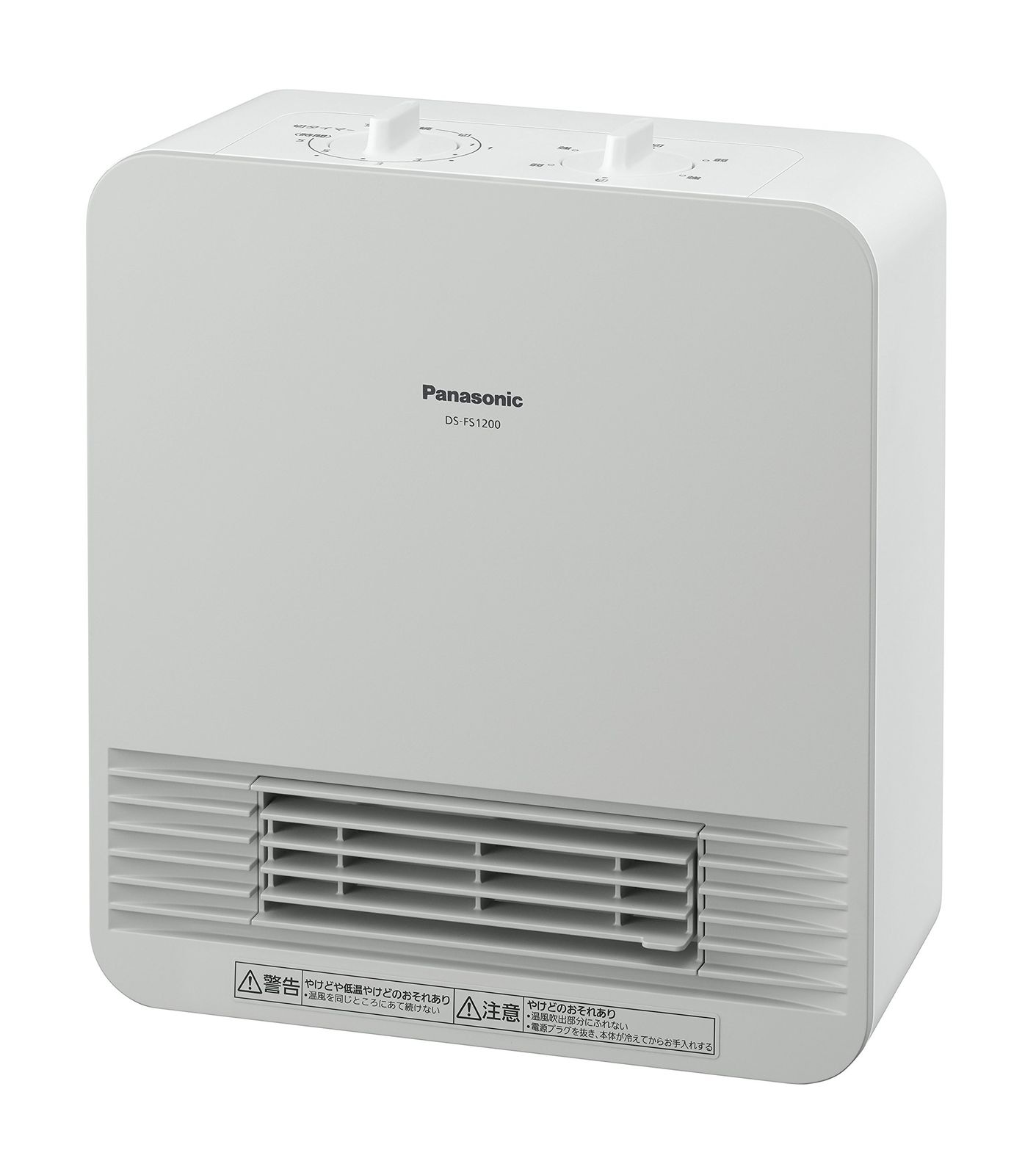 【中古】 Panasonic パナソニック セラミックファンヒーター 小型 防滴仕様 切タイマー付 ホワイト DS-FS1200-W パナソニック セラミックファンヒーター 小型 防滴仕様 切タイマー付