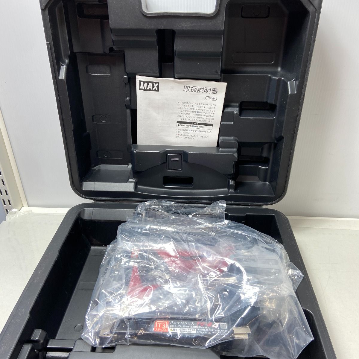 MAX 本物 マックス 14.4V/18V 12mm 充電式タッカ TGZ4 レッド