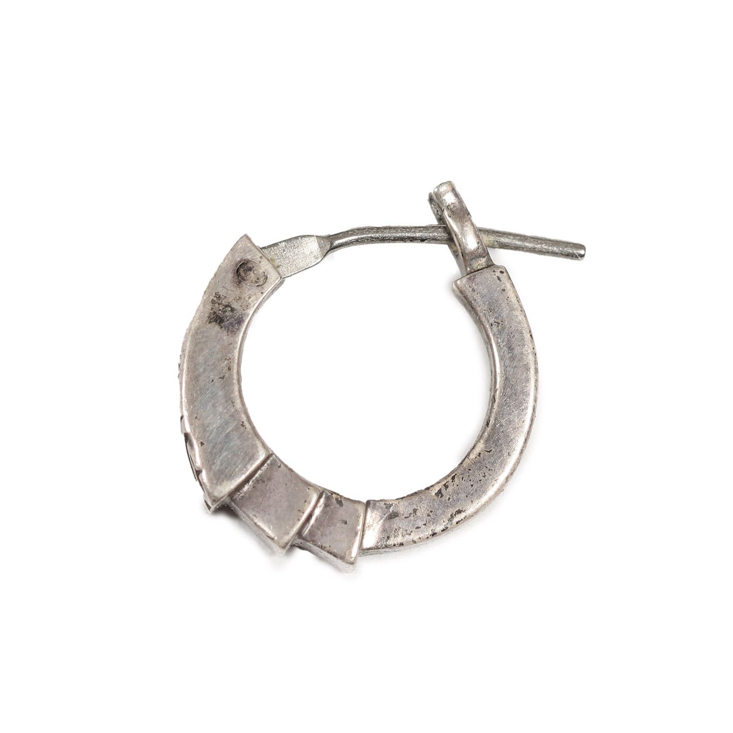 GARNI ガルニ デザイン フープ ピアス シルバー アクセサリー