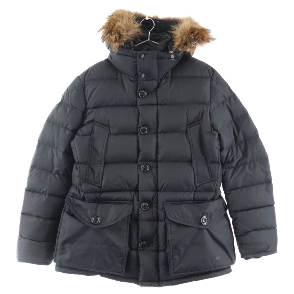 MONCLER - MONCLER モンクレール 19AW CLUNY GIUBBOTTO クラニー ファー フーディー ジップアップ ダウンジャケット ブラック E20914138025 レディース MONCLER モンクレール 19AW CLUNY GIUBBOTTO クラニー ファー