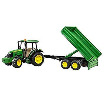 (未使用･未開封品)　bruder(ブルーダー) JD5115Mトラクター &amp; グリーントレーラー BR02108 kmdlckf Amazon.co.jp: bruder(ブルーダー) JD5115Mトラクター