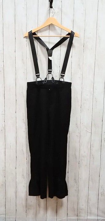 noir kei ninomiya|COMME des GARCONS|パンツ|19SS|サスペンダー|ウール|3C-P005|AD2018|サイズS|ノワールケイニノミヤ×コムデギャルソン