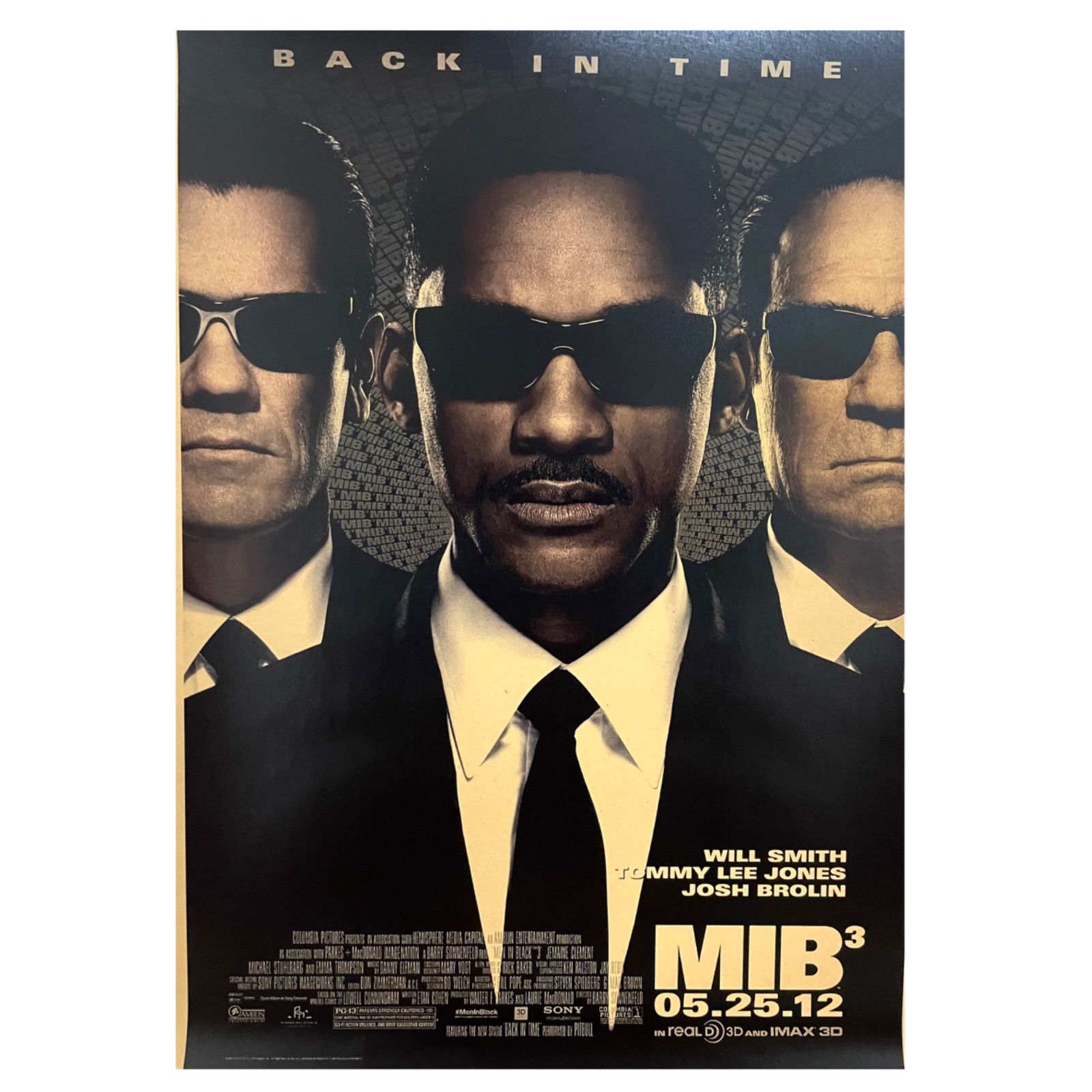 K480A3 メンインブラック3 MIB3 映画 ポスター 洋画 ウィルスミス