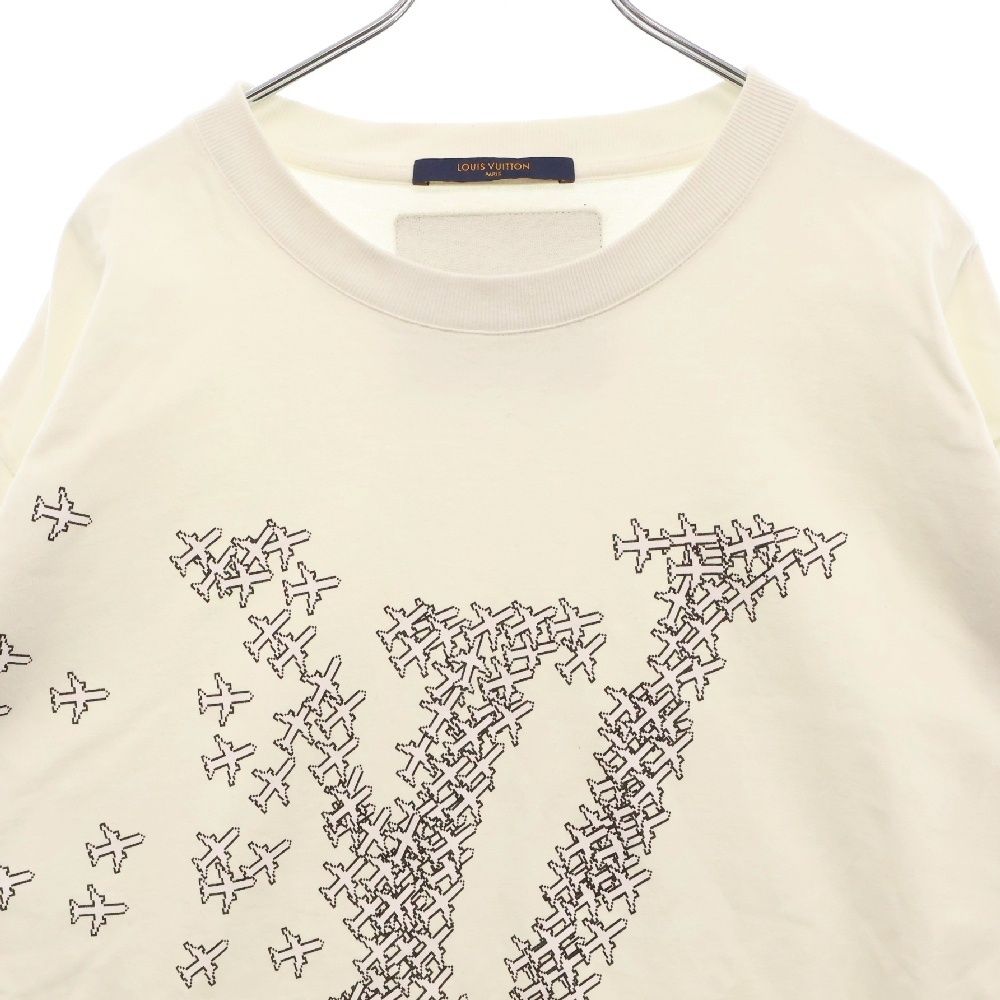 LOUIS VUITTON (ルイヴィトン) 20SS LVロゴ プリント クルー