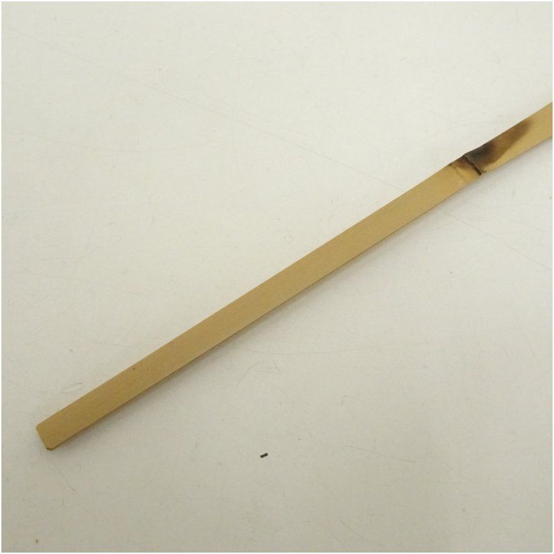 【茶道具】影林宗篤造　竹茶杓（銘：閑）（福聚院　佐藤朴堂書付）（共箱） 影林宗篤造 竹茶杓（銘：清友）（前大徳 佐藤朴堂書付）（共箱