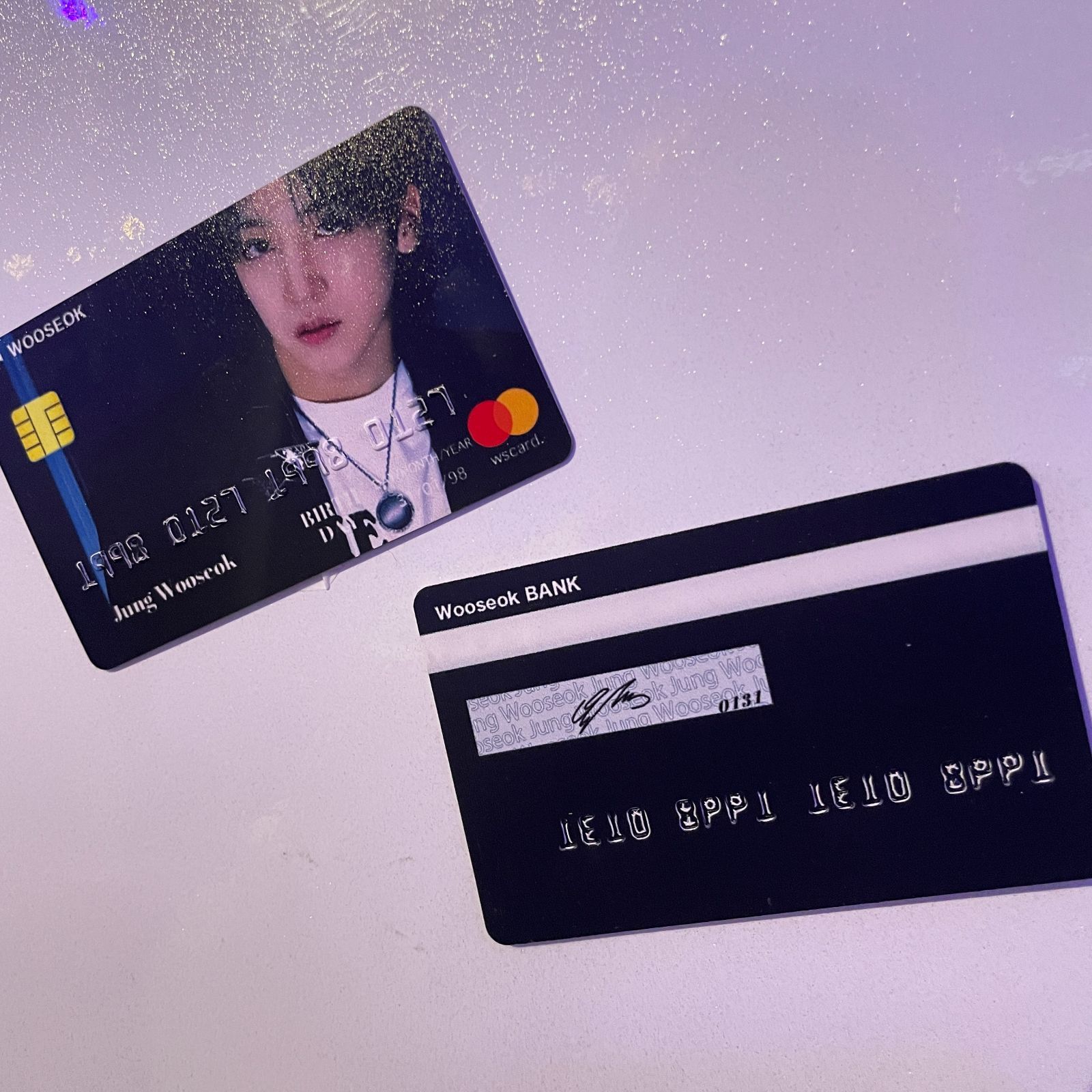 PENTAGON WOOSEOK ウソク 2024センイルセット クレカ風PVCカード