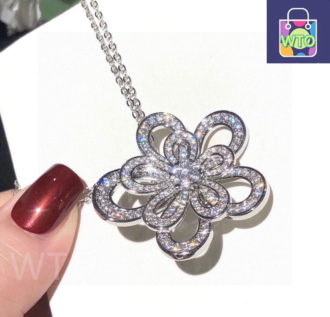 ヴァン クリーフ＆アーペルの花 クラシックブローチネックレス｜ ｜ -WTO輸入1