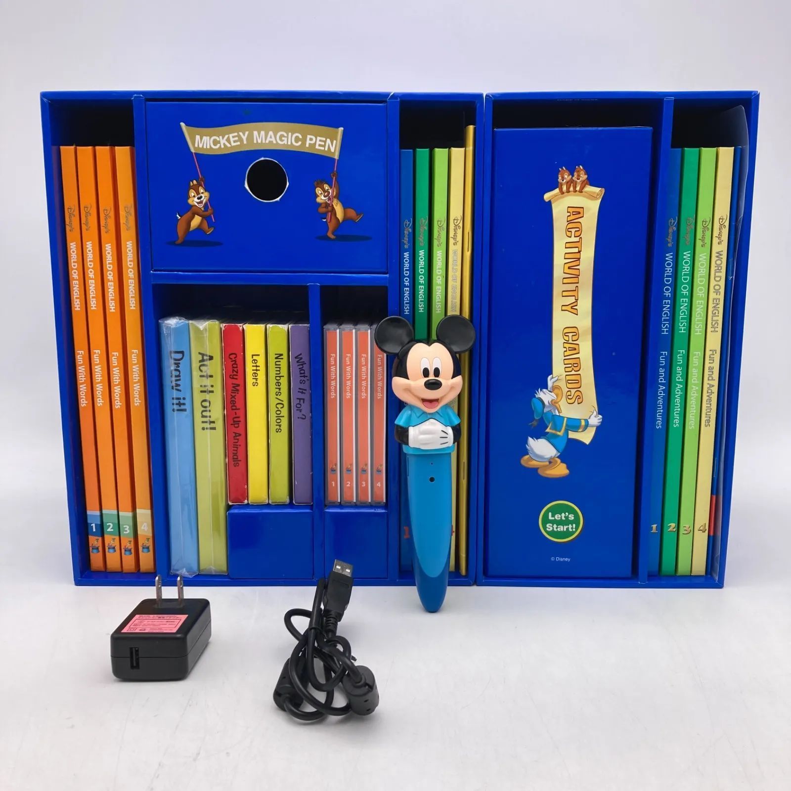 ミッキーマジックペンセット＆アドベンチャー ディズニー英語システム 905423