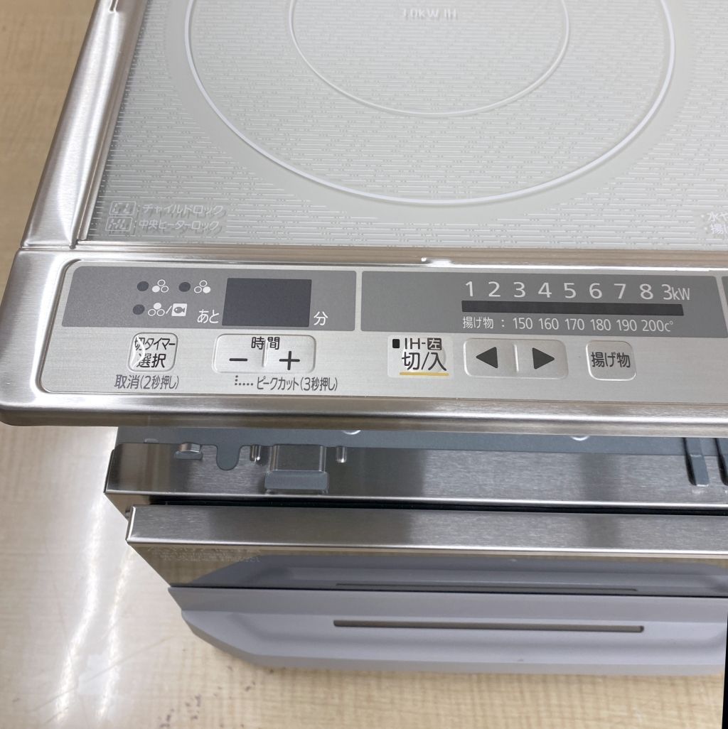  設置済み 三菱 ビルトインIHクッキングヒーター CS-G 318 MS キッチン 住宅設備