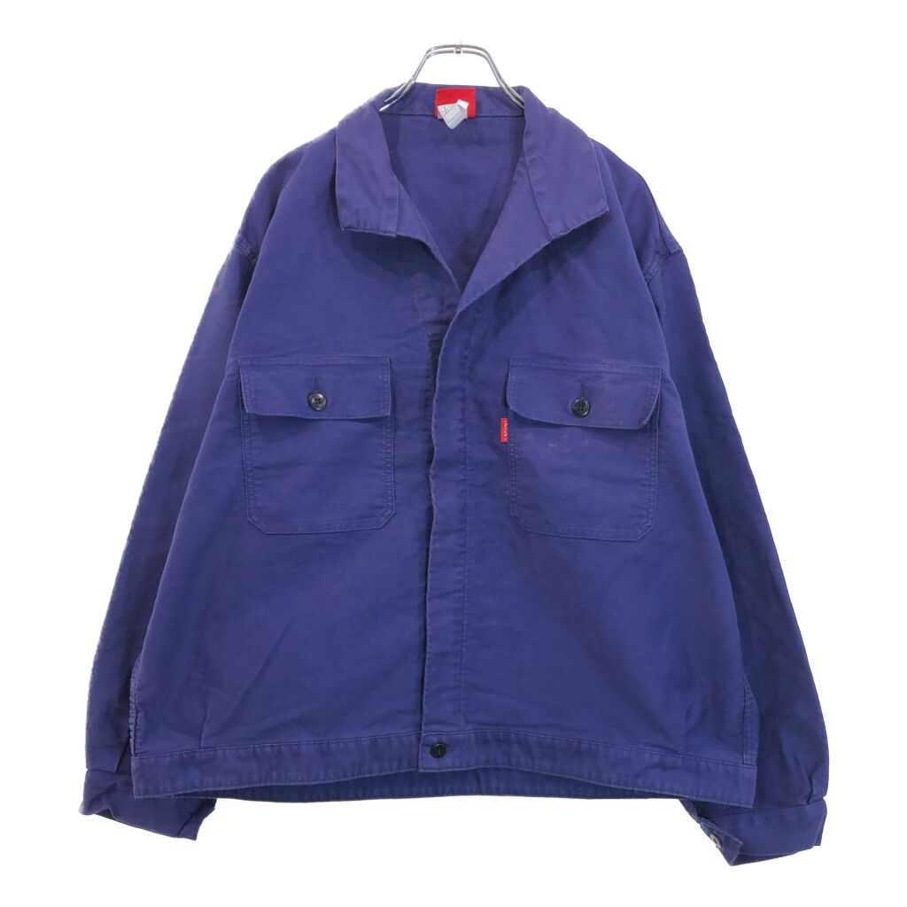 90sヴィンテージ古着 フィールドジャケット 紫 L カバーオール レトロ 80年代 80s 90年代 90s リバティ アメリカ製 Gジャン デニム