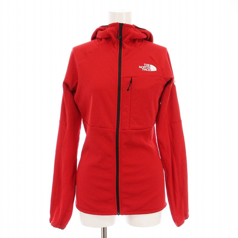 ザノースフェイス THE NORTH FACE SUMMIT FUTUREFLEECE Full-ZipHoodie ジップアップ パーカー ジャケット XS 赤 NF0A5J8T |YM