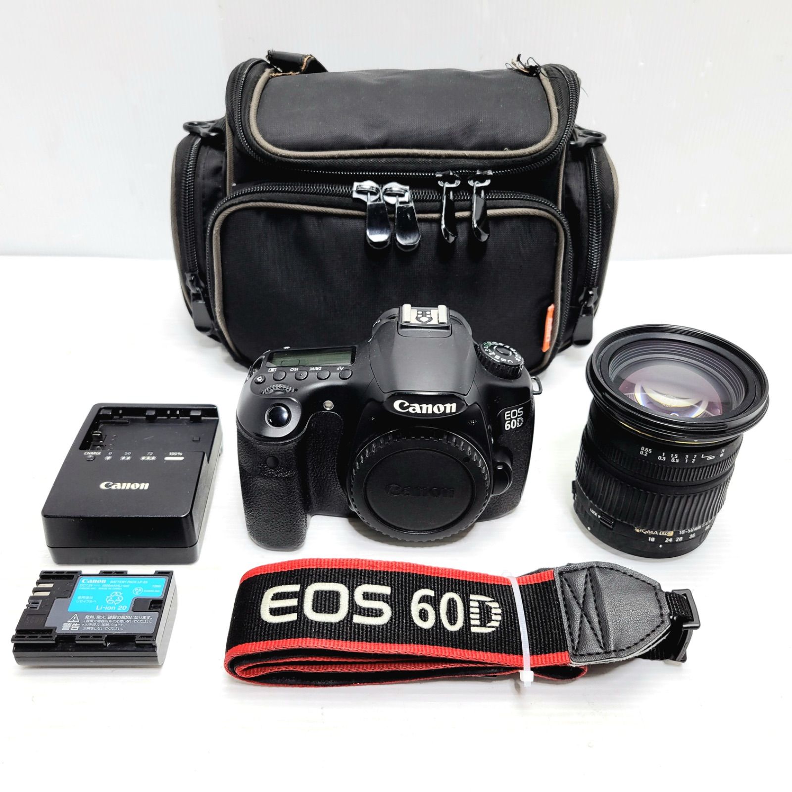 Canon EOS 60D SIGMA DC 18-50mm 1 2.8 EX MACRO