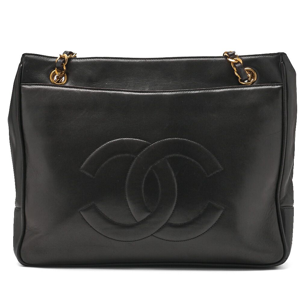 CHANEL シャネル アウトサイドフラップ ダブルチェーンショルダー 